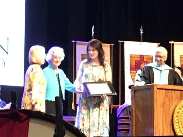 Iva Teacher Awarded C.F. Reames Distinguished Educator Award