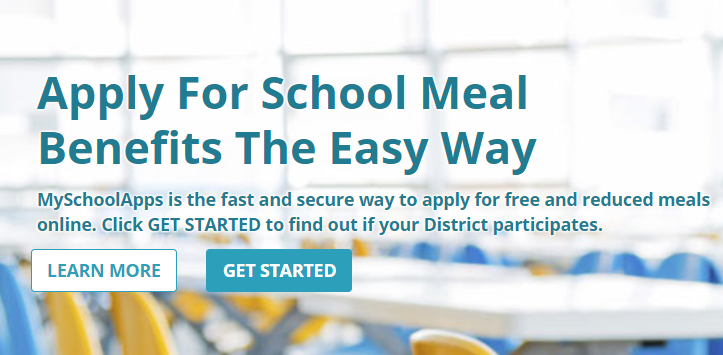 The Free & Reduced Lunch application is now ONLINE! 