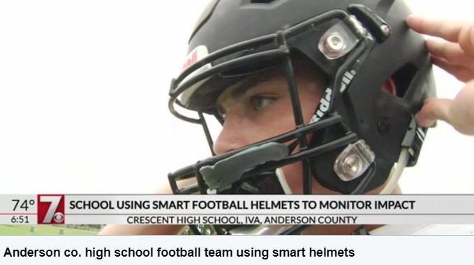 Smart Helmets Monitor Tiger's Impact