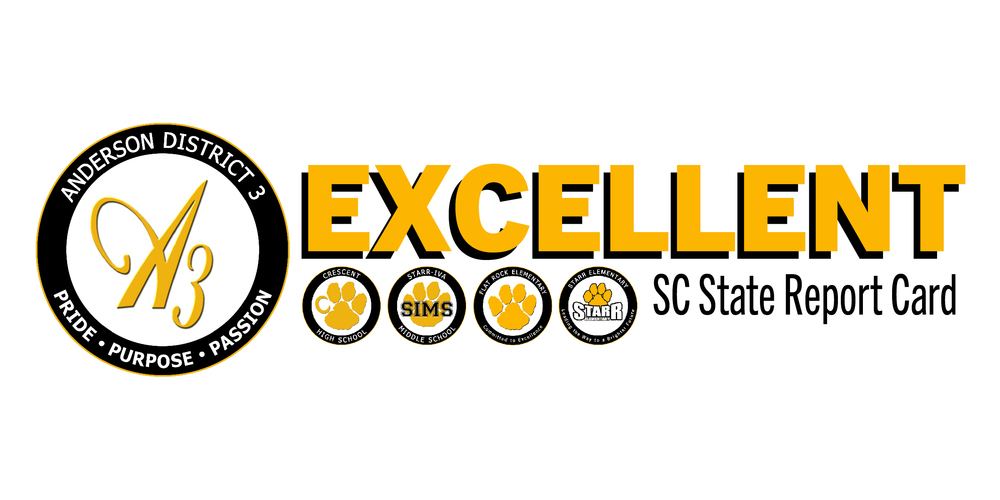 4 out of 5 Anderson 3 Schools Receive Excellent Ratings on SC State Report Cards