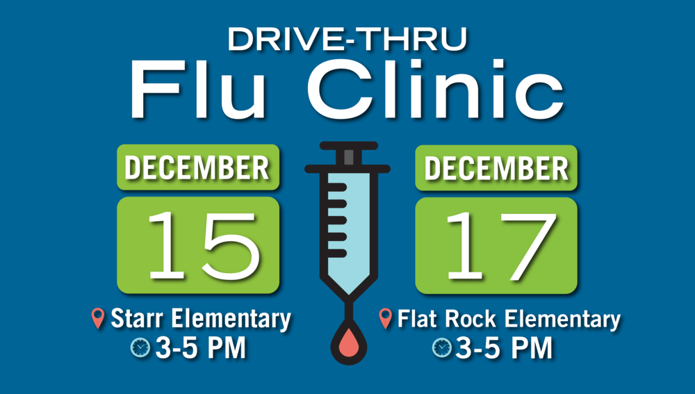DHEC to Host Drive-Thru Flu Clinics at Two A3 Schools