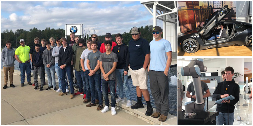 Crescent High School Students Visit BMW