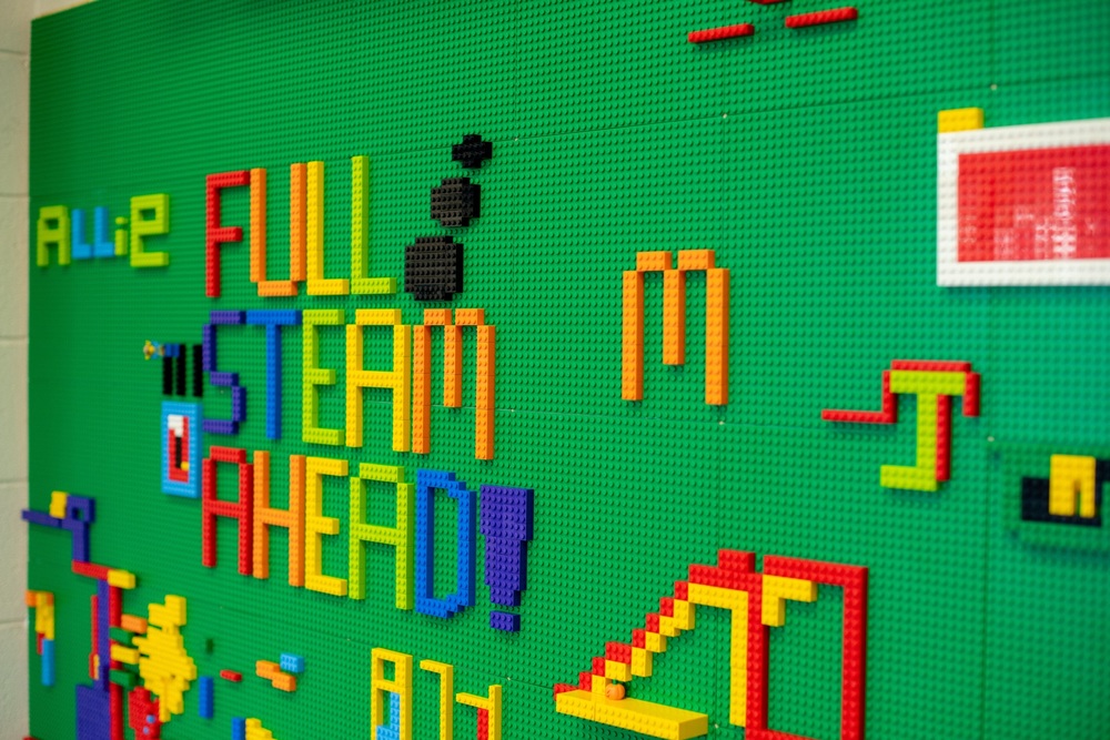 Library LEGO Wall
