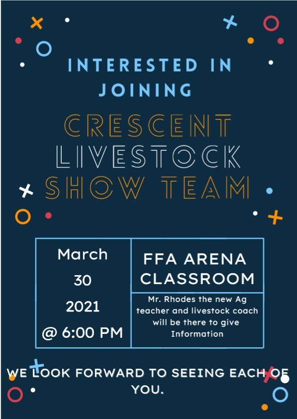 CHS Livestock Show Team