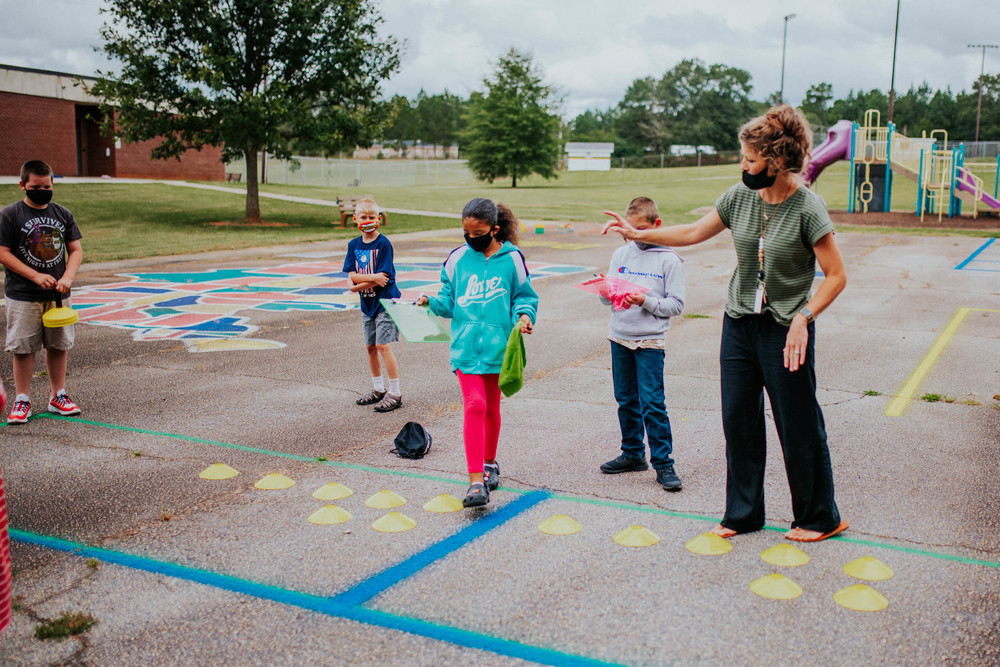 UFCU Teacher Dream Grant Creates New Instructional Space at Iva Elementary