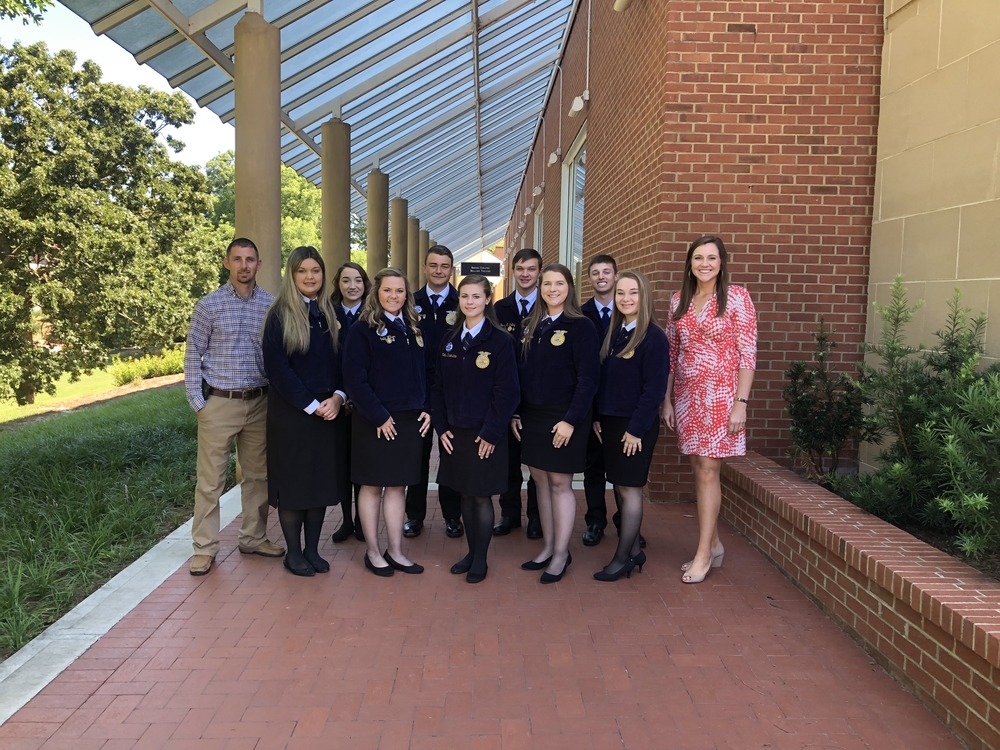 Crescent FFA chapter of Iva, SC, named 3 Star Chapter for 2019 National Chapter award by National FFA Organization