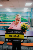Abby Busby Named Starr Support Staff of Year!