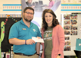 Iva Elementary Teacher Receives UFCU Teacher Dream Grant