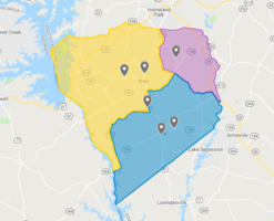 Anderson 3 Attendance Zones