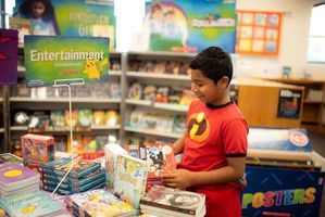 Virtual students and all families can shop our Book Fair from home!