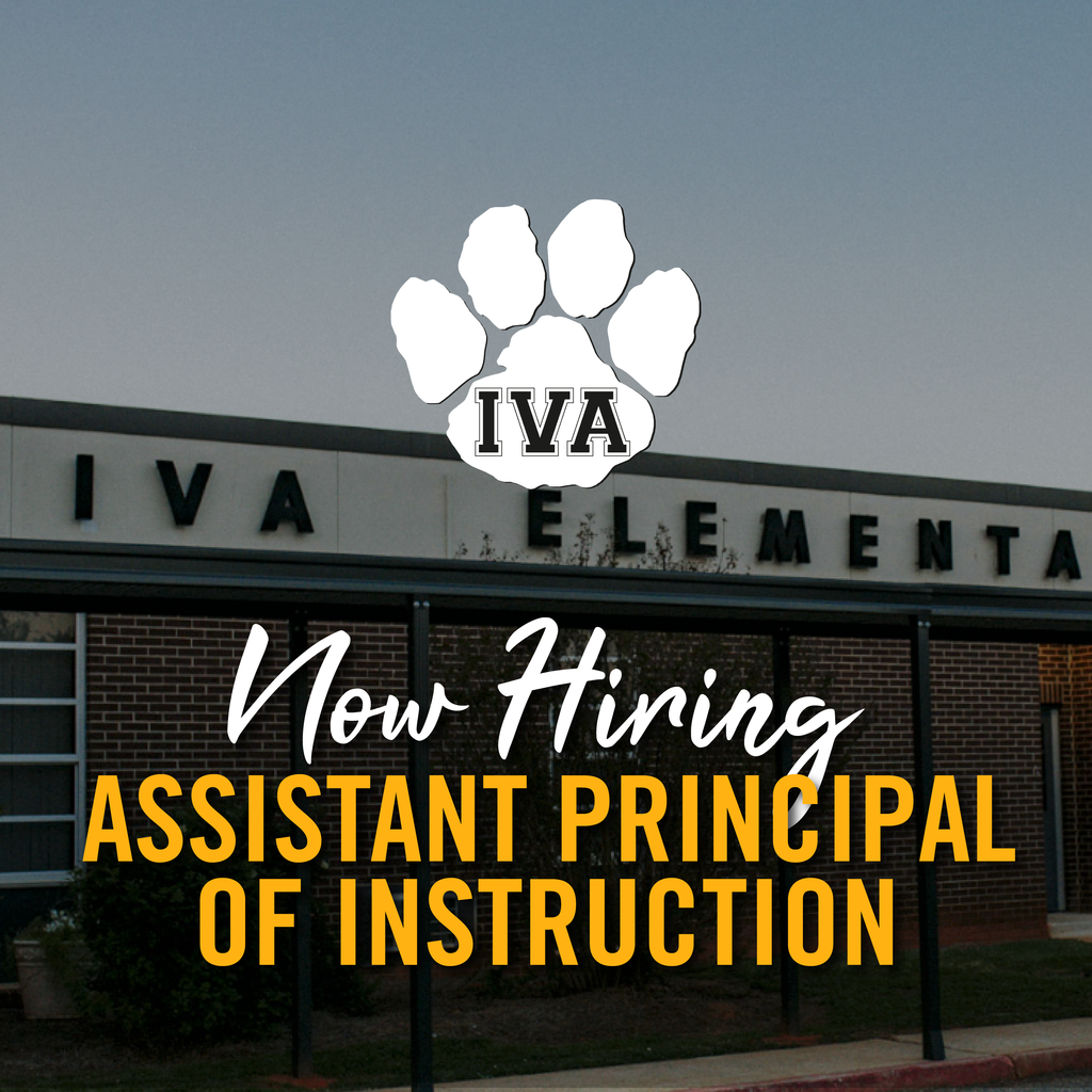 Iva Elementary Assistant Principal Posting