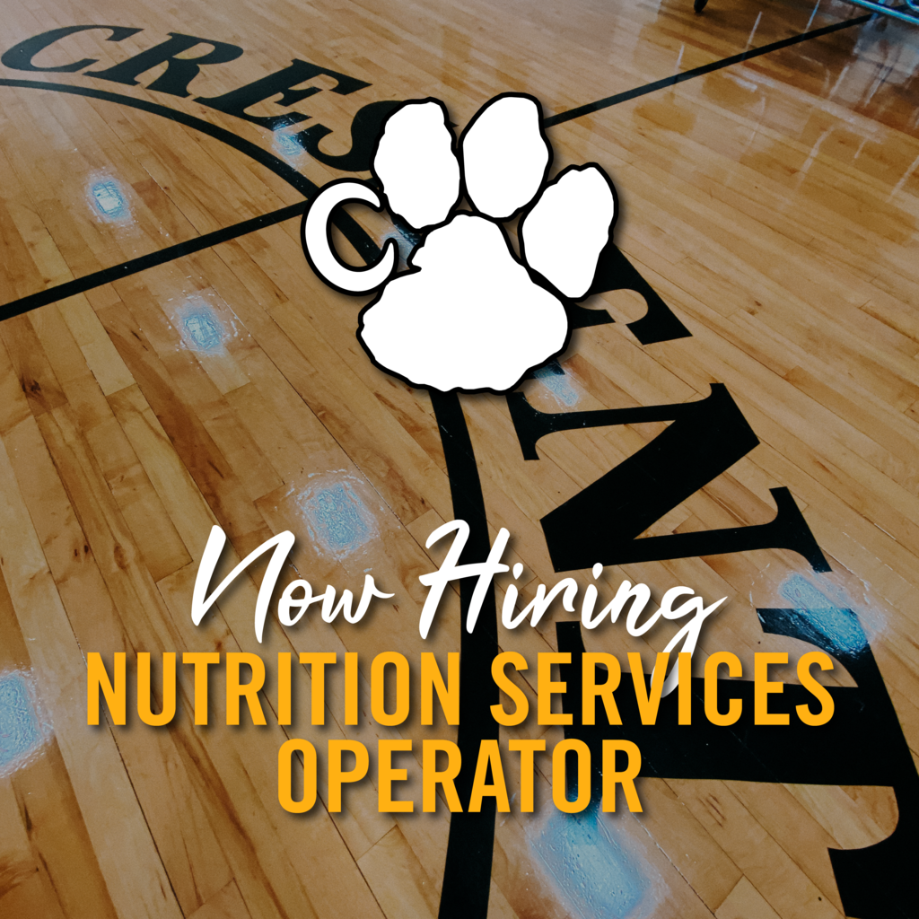 Nutrition Services Operator - Hiring